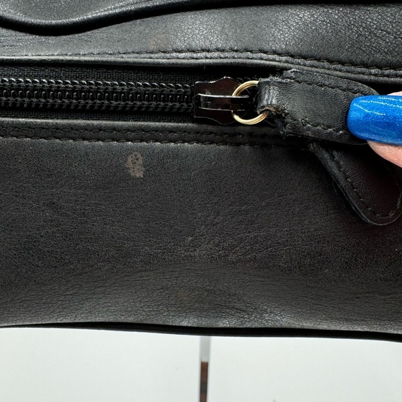 Gucci-Authentic- Vanity Pouch Leather Black - Picture 15 of 15